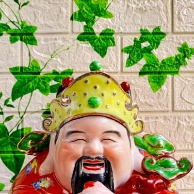 TƯỢNG THẦN TÀI GẤM VẼ TAY